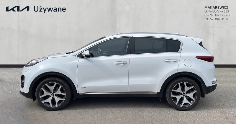 Kia Sportage cena 85900 przebieg: 148000, rok produkcji 2016 z Bydgoszcz małe 631